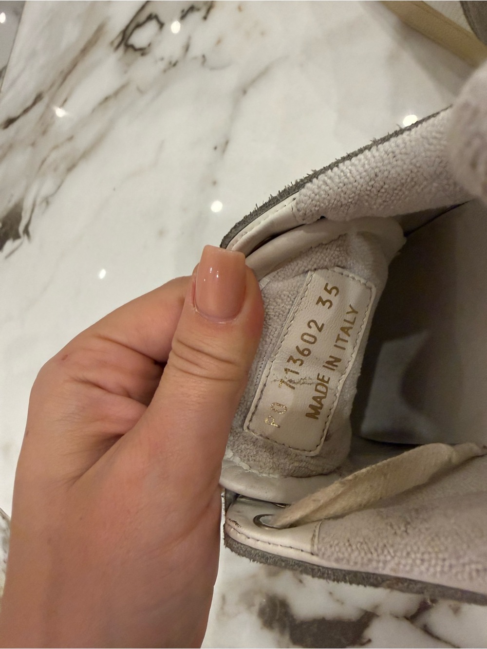 100% AUTHENTIC Saint Laurent women’s Grey & White Low-Top Sneakers SL/61 - Picture 8 of 8